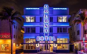 Colony Hotel South Beach Miami Florida